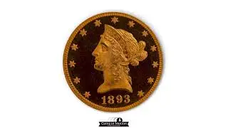 A Vividly Detailed Deep Cameo Proof $10 Liberty Head Gold Being Sold by Stack's Bowers Coin Experts