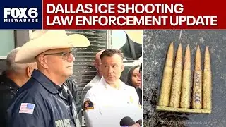 Live: Dallas ICE shooting, law enforcement update on active shooter situation | FOX6 News Milwaukee