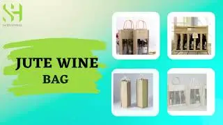 Jute Made Wine Bag | SH Enterprise