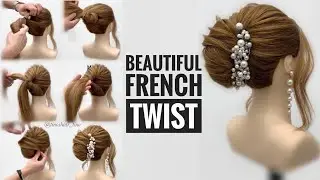 Quick and easy French twist 😍 @tinoshair_tino