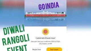 Gpay GoIndia Diwali Rangoli Event||100%correct answers ||all questions with right answers||event