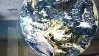 Internally Illuminated World Globe