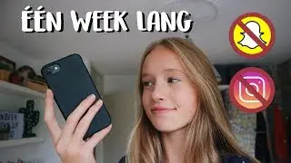 1 WEEK ZONDER SOCIAL MEDIA! - LeilaChannel