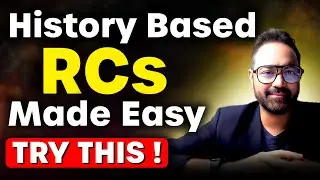 How to Crack History-Based RCs in CAT | VARC RC Strategy