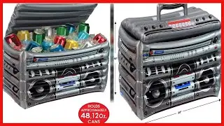 Beistle Novelty Inflatable Boom Box Drink Beverage Cooler