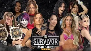 Survivor Series: женский матч &laquo;Военные игры&raquo; между командой Эй Джей Ли и командой Бекки Линч #WWE...