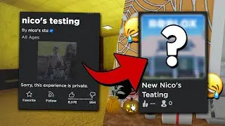 Playing The New TESTING SERVER For Nico's Nextbots 😏