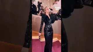 Miley Cyrus, seen walking the red carpet at the 83rd Annual Golden #hollywood #viralvideo #shorts