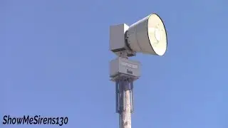Federal Signal 2001-SRN/DC (2nd gen) Siren Test Harrisonville, MO 10-17-18