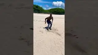 Off season beach Training sand workout