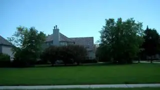 A drive through the community of Thornwood in South Elgin, Illinois