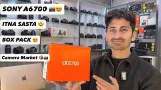 SONY A6700 | ITNA SASTA | BOX PACK | Second Hand Camera Market | Old Dslr Camera Shop 📸📍