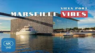 🇫🇷 Marseille Vibes: From MuCEM to the Major Cathedral | 4K UHD Walking Tour