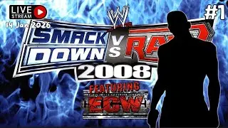 (PS2) SIAPAKAH DIA ? MASA GAK TAU - WWE Smackdown vs Raw 2007 Gameplay Indonesia #1