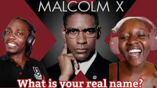 Malcolm X : What is your real name? Interview | Reaction Video