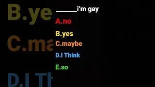 it is a joke