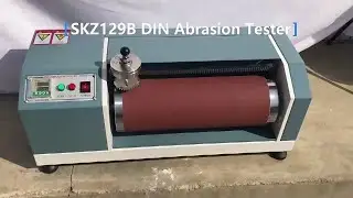 SKZ129B rubber ISO4649 abrasion resistance tester machine