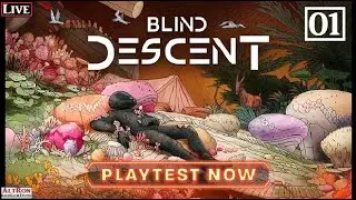 Blind Descent - Steam Play-Test # 01 - Neues Indie Survival-Horror Game auf dem Mars [Deutsch]Live]
