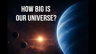 HOW BIG IS THE UNIVERSE? | Philosophy of Time, Dark Matter and Limits | For Sleep 😴