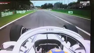 Ericsson Monza 2018 Crash