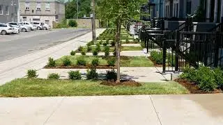 Townhouse Development Landscape - Cedargreen Landscape Contractors