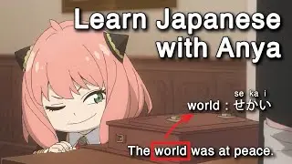 Learn Japanese with Anya | SPY x FAMILY | Damian passed Miss Schlag&rsquo;s inspection