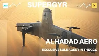 Exclusive sole agent in the GCC!Alhadad aero!#vtol #droneshow #fpvdrone #falcons