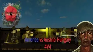 America vs Austria Hungary | ENTRENCHED BATTLE