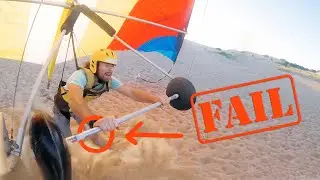So This Happened...FIRST TIME Hang Gliding 😬
