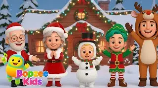 Рождественская семья пальчиков 🎅❄️Веселая рождественская песня для детей &ndash; Bopzee Kids