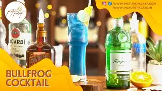 Watch and Learn : Making the Perfect Bullfrog Cocktail with Recipes by Picture palate