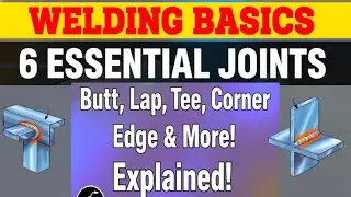 Types of Welding Joints || Six types of welding joints 