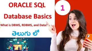 Database Basics Explained in Telugu | What is DBMS, RDBMS, and Data?