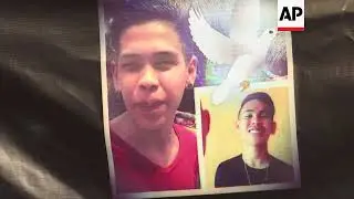 Funeral held for man killed in Philippine President's war on illegal drugs