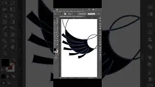 Designing wings with easy steps for a logo. | Graphic Design Tips  #adobeillustrator #graphicdesign