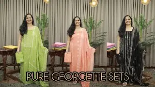 PURE GEORGETTE SETS
