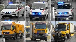 Einsatzfahrzeuge Wiener Linien [Zusammenschnitt]