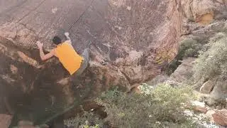 Hydropower Stand (V4/V5), First Pullout - Red Rocks