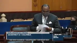 Senator Hearcel F. Craig Honors Wilberforce University