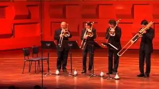 World Trombone Quartet promo SF 2015