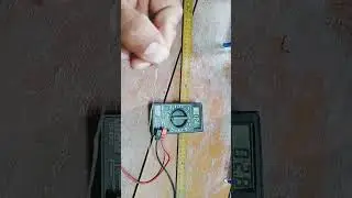 WIRE RESISTANCE USING MULTIMETER #study24byvk