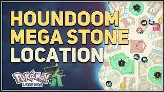 Houndoom Mega Evolve Stone Location Pokemon Legends Z-A (Houndoominite)