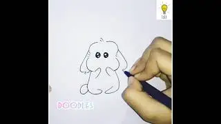 doodles /how to draw rabbit🐰 / stepbystep /easyway /#stepbystep#doodles #rabbit#easyway #ideastamil
