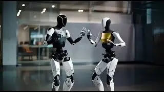 Tesla Optimus Robot Dance: The Future of Humanoid Motion #DataVerseLoop #Tesla #Optimus #AI #Robotic