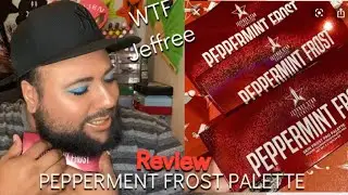 JEFFREE STAR PEPPERMINT FROST PALETTE REVEW