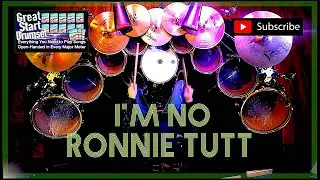 I'm No Ronnie Tutt - Mirrored Kit Minute: Linear Squared - LARRY LONDON #drums #foryou #music #top