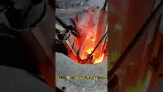 Steel shell intermediate frequency melting furnace for foundry 10tons intermediate frequency furnace