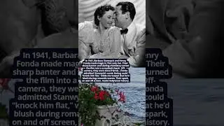 Barbara Stanwyck Henry Fonda When Hollywood Couldn&rsquo;t Look Away #facts #hollywood #history #duet
