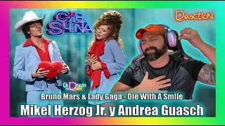 REACTION - MIKEL HERZOG Jr. Y ANDREA GUASCH - Lady Gaga y Bruno Mars - Tu Cara me suena #tcms2