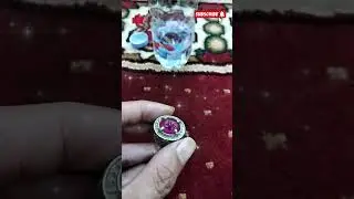 batu merah delima kristal #batu #hobibatu #batumerahdelima #batuakik #batumulia #gemstone #shorts